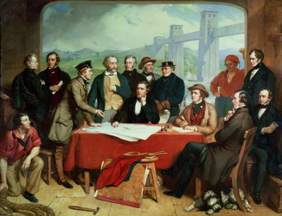 Conférence des ingénieurs au pont Britannia - John Lucas
